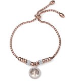 Ženska oliver weber life ste crystal gold narukvica sa swarovski kristalima ( 32293rg )