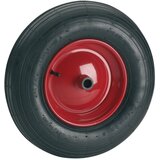 DÖRNER + HELMER 740204 Pneumatski kotač 400x100x20 mm Gl, glavčina 102 mm, 2 PR utora, naplatak crvena Cijene