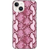  Silikonska maska za iPhone 14 6.1 Pink Snake Print roze Cene
