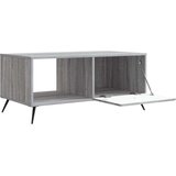 Klubska miza Siva Sonoma 90 x 50 x 40 cm Inženirski les, (5000295544) | Shoptok.si