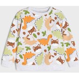 Sinsay Pamučne crewneck majice s motivom životinja 2 pack | shoptok.hr