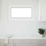  Prozor za podrum RISOR 100 x 60 cm PVC i staklo Bijela | shoptok.hr