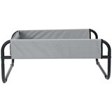 Krevet za psa Svijetlo siva 70 x 70 x 28,5 cm Čelik | Eponuda.com