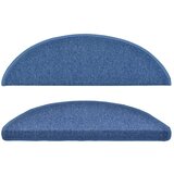  Otirači za stepenice 15 kom plavi 56 x 17 x 3 cm | shoptok.hr