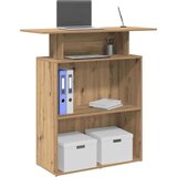  Recepcijski stol Artisan hrast 100x40x104 cm izrađeno drvo | shoptok.hr