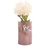 PT LIVING Rožnata steklena vaza (višina 15 cm) Bird On Branch – | Shoptok.si
