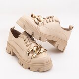 Resti Beige flat shoes Eqoia - Footwear | Shoptok.si