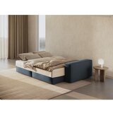 Micadoni Modra raztegljiva sedežna garnitura 247 cm Jodie – Home | Shoptok.si