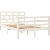  Posteljni okvir bel iz borovine 120x200 cm, (20647316) | Shoptok.si
