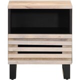  Noćni ormarići 2 kom 40x34x46 cm masivno izbijeljeno drvo manga | shoptok.hr