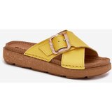 Inblu Leather Women's Slippers With Buckle | Shoptok.si