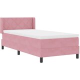 Krevet s opruga kutije Ružičasta 200 x 90 cm Baršun | shoptok.hr