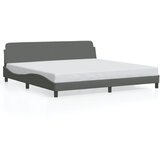 vidaXL Okvir za krevet Dover tamnosivi 193 x 203 cm od tkanine - Tamno siva 193 x 203 cm Cijene