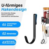 BOIVSHI stenska polica za začimbe z držalom za papir | Shoptok.si
