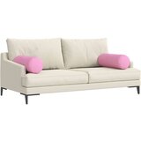 vidaXL valjkasti jastučići 2 pcs ružičasta Ø 25 x 70 cm tkanina | shoptok.hr