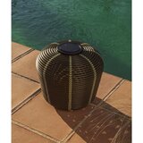 Kave Home LED namizna/prenosljiva zunanja svetilka s solarnim panelom/na USB ø 35 cm Garoina – | Shoptok.si