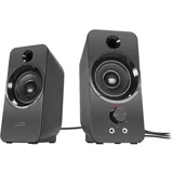 Zvučnici 2.0 SPEEDLINK DAROC Stereo Speaker, black, SL-810005-BK