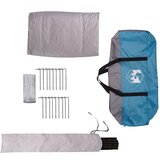  Teepee šator s krovom Plava i siva 490 x 410 x 210 cm | shoptok.hr