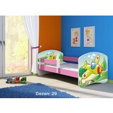 ACMA dečiji krevet II 140x70 + dušek 6 cm PINK29 | ePonuda.com