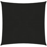 vidaXL Senčno jadro 160 g/m² črno 4,5x4,5 m HDPE Cene