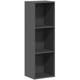 Ormarić za knjige/TV sjajni sivi 36x30x114 cm konstruirano drvo | shoptok.hr