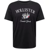 Hollister Majica 'COASTAL' svijetloplava / svijetlosiva / crna / bijela