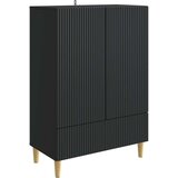  Kreveta s ladicama Crna 66 x 34 5 x 95 cm Konstruirano drvo - Crna | shoptok.hr