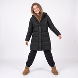 Guess Puhovke HOODED LS LONG PUFFER Črna | Shoptok.si