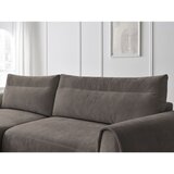 Bobochic Paris Rjava kotna sedežna garnitura Aden – | Shoptok.si