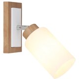 Globo 15977-1 - Zidno usmereno svetlo ROWENA 1xE27/60W/230V bež/bela | Eponuda.com