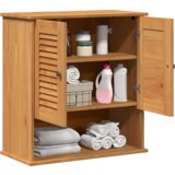 vidaXL Osenčen omarica za kopalnico Medena rjava 67,5 x 34 x 71,5 cm | Shoptok.si