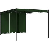 Gazebo 4 x 3 x 2,3 m Zelena Poliester i čelik Cijene