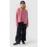 4f Girls Fleece With Collar Slim Pink 4FJWMM00TFL | shoptok.hr
