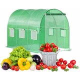  Vrtni tunelski staklenik 3 × 2 × 2 m, 6 m², s metalnom konstrukcijom i UV-otpornom folijom | shoptok.hr