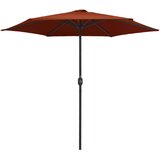  Vrtni suncobran s aluminijskim stupom 270 x 246 cm terakota | Eponuda.ba