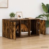 Namještaj za kavez za mačke Dimljeni hrast 100 x 49 x 45 cm | shoptok.hr