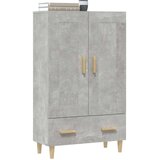  Visoka omarica betonsko siva 70x31x115 cm konstruiran les, (20654673) | Shoptok.si