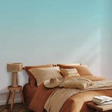  Foto tapeta - Summer Morning - Transition of Colors from Light Blue to Pink 196x140 Samoljepljiva | shoptok.hr