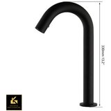 Kranig Kraanwerk Senzor Ultima razreda A | Črna | Brezdotična pipa | WC soba | Mat Black | Minimalizem, (21731774) Cene