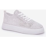 Boto Lace-Up Women's Sneakers On Platform White Aranelith | Shoptok.si