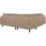 MID.YOU KOTNA SEDEŽNA GARNITURA, svetlo rjava | Shoptok.si