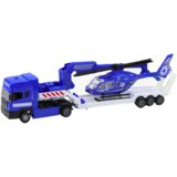 Policijski spasilački automobil, brod, kamion, helikopter, plavi set | shoptok.hr