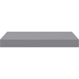  Plutajuća zidna polica siva 40 x 23 x 3,8 cm MDF | shoptok.hr