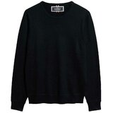 Superdry Puloverji Pull Mérinos Noir Črna Cene