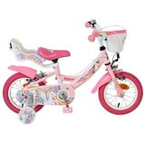 Volare dječji bicikl Unicorn 12″ ružičaste boje, s dvije ručne kočnice | shoptok.hr