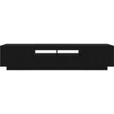  Set TV komoda 2 pcs Crna 180 x 35 x 40 cm Konstruirano drvo | Eponuda.com