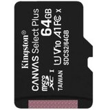Kingston Memorijska kartica select plus micro sd 64gb class 10 uhs u1 100mb/s ( SD5148 ) Cene