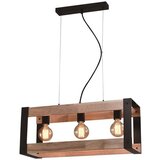 Candellux Lighting Črna viseča svetilka 20x60 cm Varna - Candellux Lighting Cene