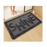 Shine anthracite anthracite bathmat | Eponuda.com