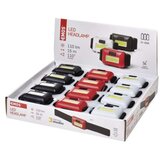 Naglavna LED svetilka 1W COB 12 kos, display box 12/1 | Shoptok.si